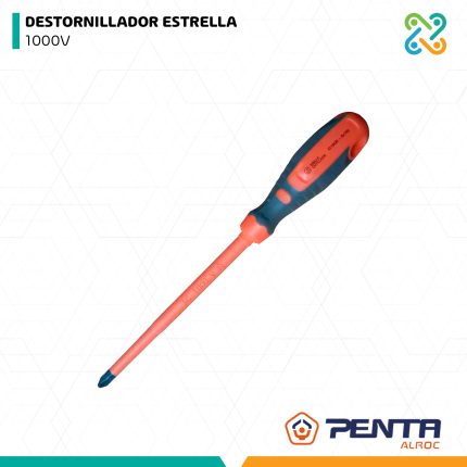 DESTORNILLADOR ESTRELLA 1000V PENTA ALROC
