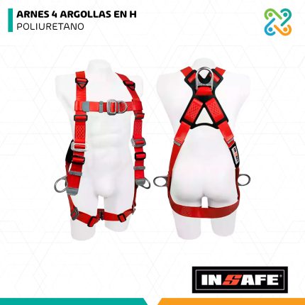 ARNES 4 ARGOLLAS EN H  POLIURETANO INSAFE