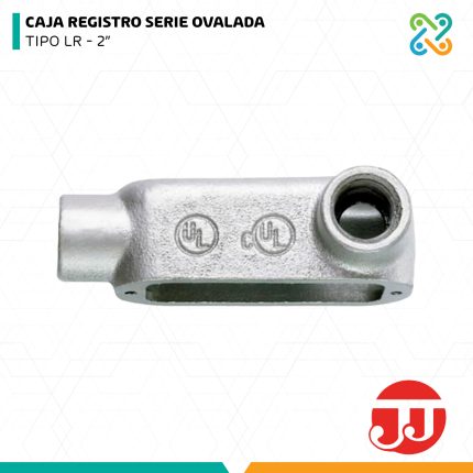 CAJA REGISTRO SERIE OVALADA TIPO LR 2" JJ