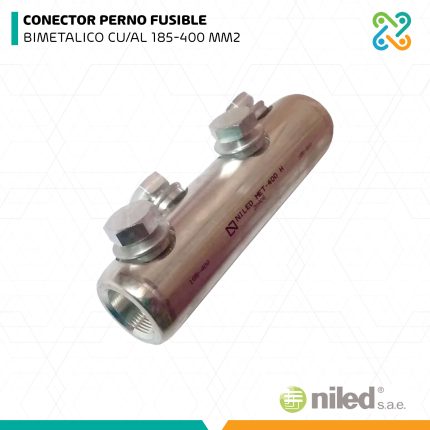 CONECTOR PERNO FUSIBLE BIMETALICO CU/AL 185-400 MM2 NILED