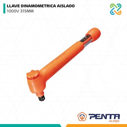 LLAVE DINAMOMETRICA AISLADO 1000V 315MM PENTA ALROC