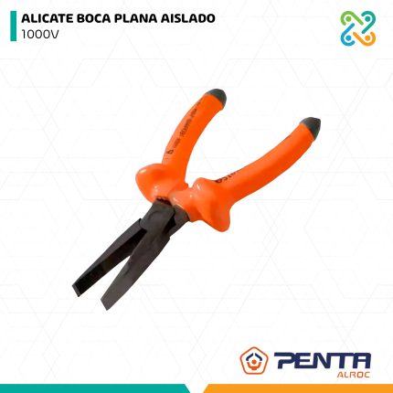 ALICATE BOCA PLANA AISLADO 1000V PENTA ALROC