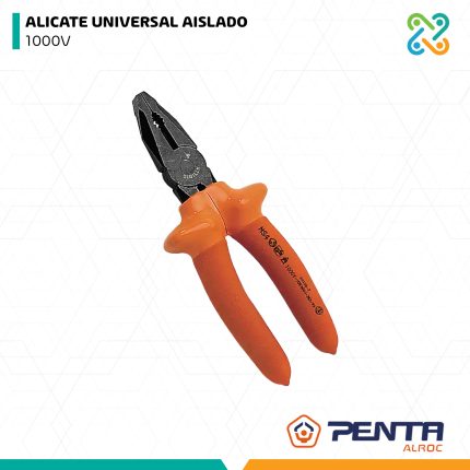 ALICATE UNIVERSAL AISLADO 1000V PENTA ALROC