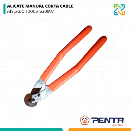 ALICATE MANUAL CORTA CABLE AISLADO 1000V 630MM PENTA ALROC