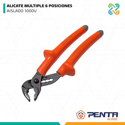 ALICATE MULTIPLE 6 POSICIONES AISLADO 1000V PENTA ALROC