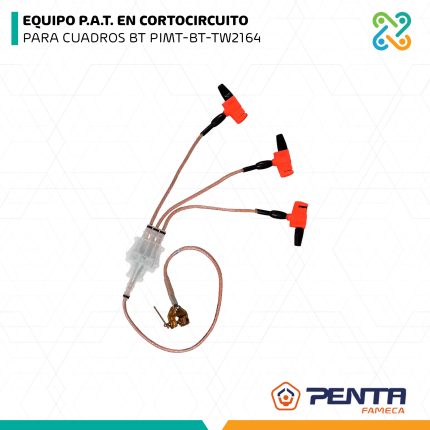 EQUIPO P.A.T. EN CORTOCIRCUITO PARA CUADROS BT PIMT-BT-TW2164 PENTA FAMECA