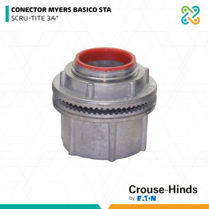 CONECTOR MYERS BASICO STA SCRU-TITE 3/4" CROUSE HINDS