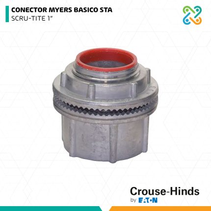 CONECTOR MYERS BASICO STA SCRU-TITE 1" CROUSE HINDS