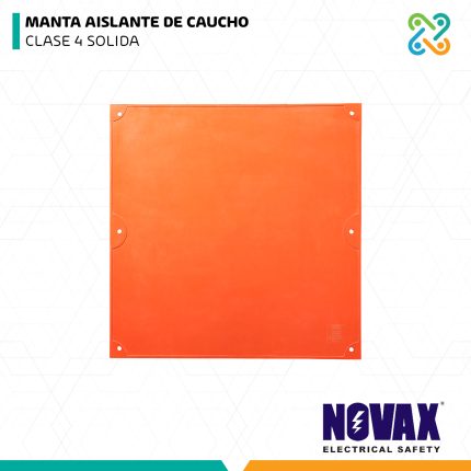 MANTA AISLANTE DE CAUCHO CLASE 4 SOLIDA NOVAX