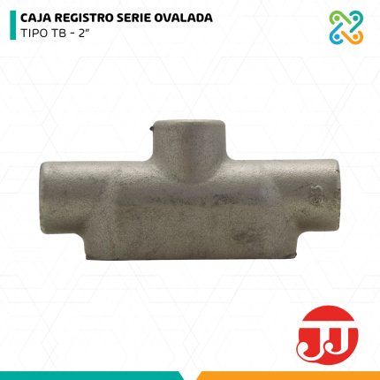 CAJA REGISTRO SERIE OVALADA TIPO TB 2" JJ