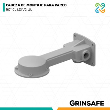 CABEZA DE MONTAJE PARA PARED 90° CL1.DIV2 UL GRINSAFE