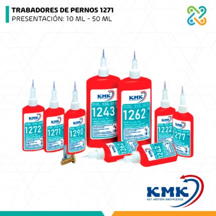 TRABADORES DE PERNOS 1271 PRESENTACIÓN: 10 ML - 50 ML KMK