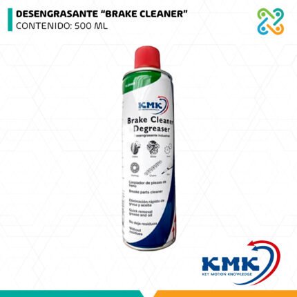 DESENGRASANTE “BRAKE CLEANER” CONTENIDO: 500 ML KMK