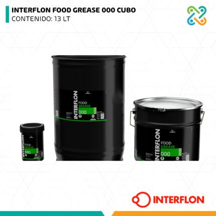 INTERFLON FOOD GREASE 000 CUBO CONTENIDO: 13 LT