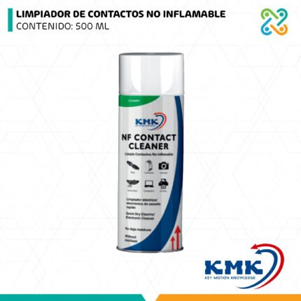 LIMPIADOR DE CONTACTOS NO INFLAMABLE CONTENIDO: 500 ML KMK