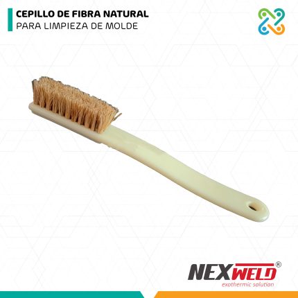 CEPILLO DE FIBRA NATURAL PARA LIMPIEZA DE MOLDE NEXWELD