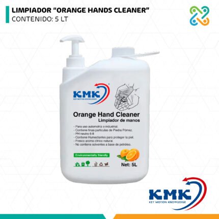 LIMPIADOR “ORANGE HANDS CLEANER” CONTENIDO: 5 LT KMK