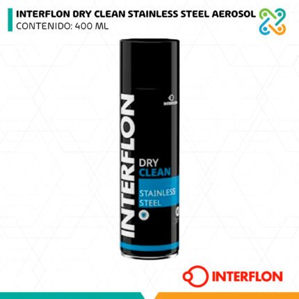 INTERFLON DRY CLEAN STAINLESS STEEL AEROSOL CONTENIDO: 400 ML
