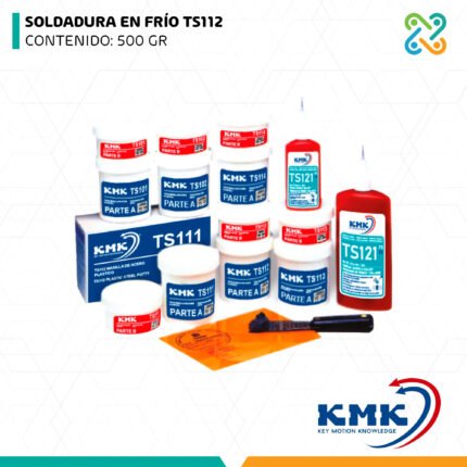 SOLDADURA EN FRÍO TS112 CONTENIDO: 500 GR KMK