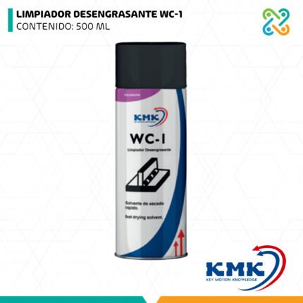 LIMPIADOR DESENGRASANTE WC-1 CONTENIDO: 500 ML KMK