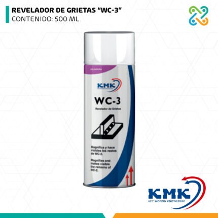 REVELADOR DE GRIETAS “WC-3” CONTENIDO: 500 ML KMK