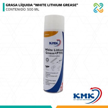 GRASA LÍQUIDA “WHITE LITHIUM GREASE” CONTENIDO: 500 ML KMK